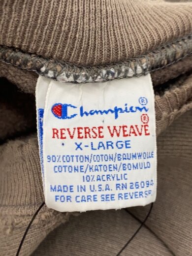 商品画像：90s/リバースウィーブ/ロゴスウェット/XL/コットン/USA製// 3