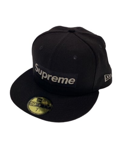 商品画像：キャップ/7 1/2/ウール/BLK/メンズ/Sim Metallic Box Logo Cap// 1