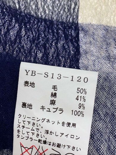 商品画像：スカート/2/ウール/BLU/チェック/YB-S13-120// 5