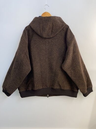 商品画像：HOODED BLOUSON/ブルゾン/M/ウール/BRW/無地//800-2225022// 2