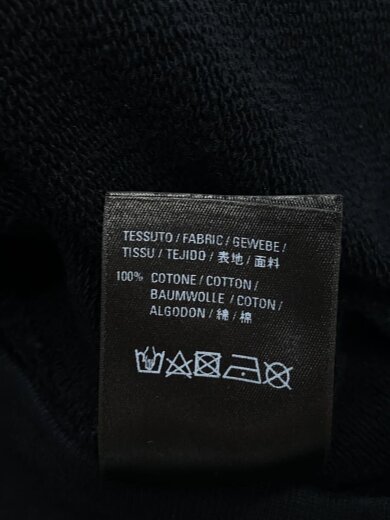 画像：BALENCIAGAジップパーカー/641659 TIV55 1070/XL/コットン/BLK/無地//5