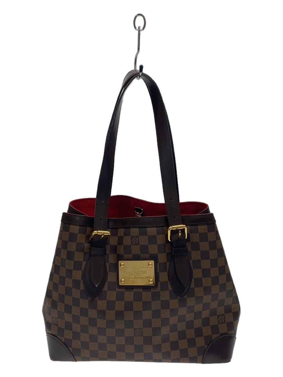 LOUIS VUITTON / ハムステッドPM_ダミエ・エベヌ_BRW/PVC/BRW/総柄