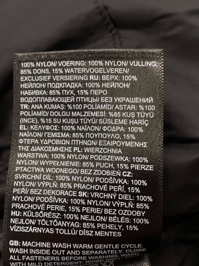 画像：THE NORTH FACEダウンジャケット/M/ナイロン/BLK/NF0A3C8D4