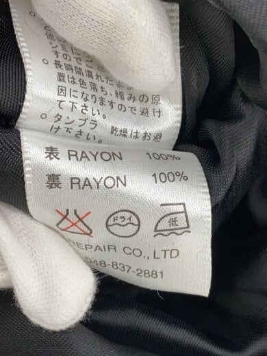 商品画像：スカジャン/L/レーヨン/BLK 4