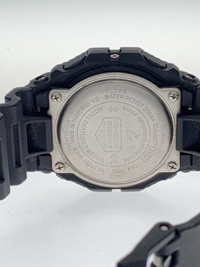 商品画像：クォーツ腕時計/デジタル/ラバー/BLK/GBX-100 3