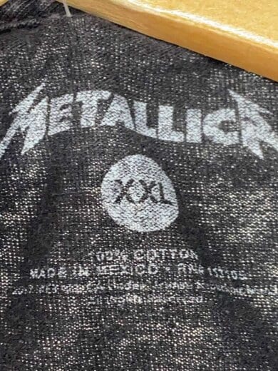 商品画像：METALLICA/Tシャツ/XXL/コットン/BLK// 3