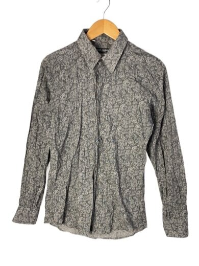商品画像：長袖シャツ/38/コットン/GRY/花柄/G5BP5T// 1