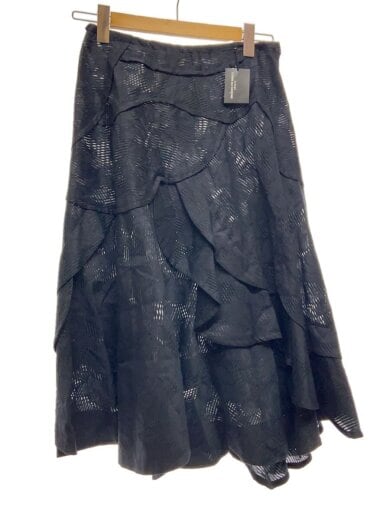 画像：tricot COMME des GARCONSスカート/M/コットン/BLK/TE-S0141