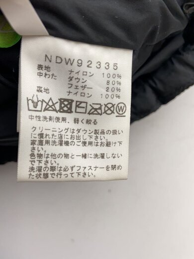 商品画像：SHORT NUPTSE JACKET_ショートヌプシジャケット/M/ナイロン/BLK/無地 5