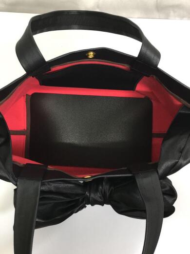 画像：remerトートバッグ/PVC/BLK/無地6