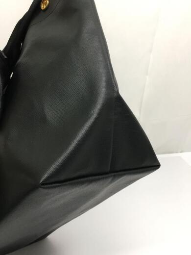 画像：remerトートバッグ/PVC/BLK/無地8