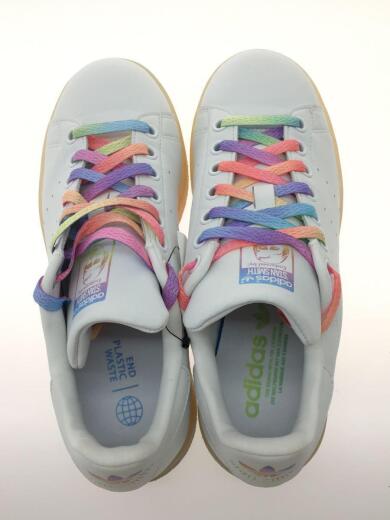 画像：adidasabcマート限定/レインボー/ローカットスニーカー/23.5cm/WHT/レザー/GW96803