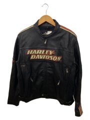 シングルライダースジャケット/--/レザー/BLK/98114-06VM