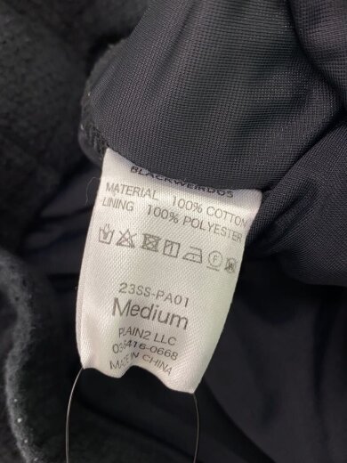 商品画像：ショートパンツ/M/コットン/BLK/23SS-PA01 5