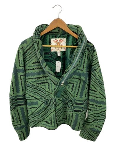 商品画像：ジャケット/M/コットン/GRN/総柄/ILLJKT-113 1