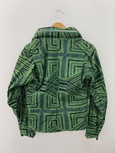 商品画像：ジャケット/M/コットン/GRN/総柄/ILLJKT-113 2
