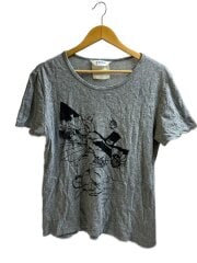 Tシャツ/4/コットン/GRY/無地