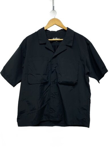 商品画像：半袖シャツ/S/ナイロン/BLK/無地/WT23008AD 1