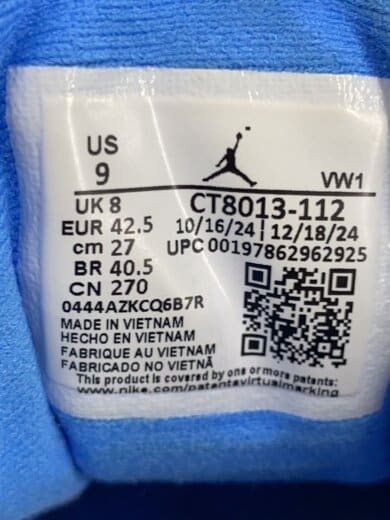 商品画像：ハイカットスニーカー/27cm/WHT/CT8013-112 5