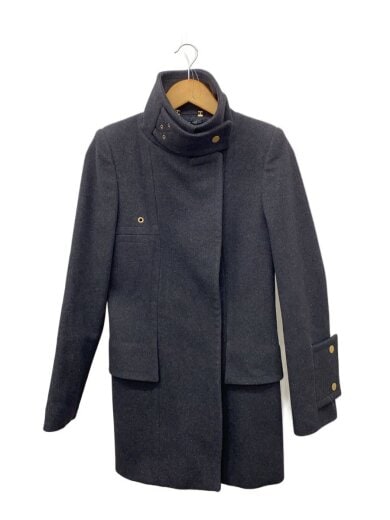商品画像：コート/38/ウール/GRY/無地/115895 ZF051 1