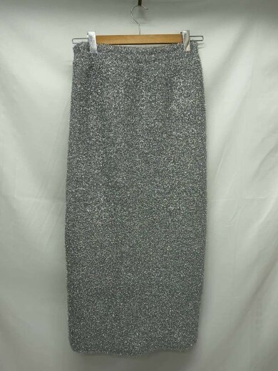 商品画像：ロングスカート/FREE/ポリエステル/SLV/23020409 2