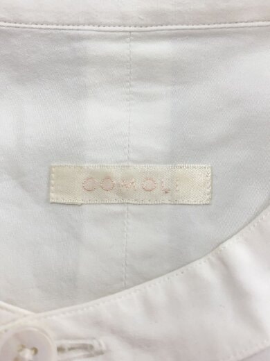 商品画像：シャツワンピース/0/コットン/WHT/無地/R01-02009// 3