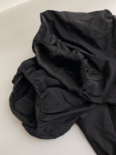 商品画像：半袖ワンピース/0/ナイロン/BLK/無地/61-26-0287-111 5