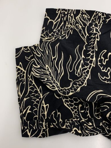 商品画像：半袖シャツ/XL/レーヨン/BLK/782-4123012 6