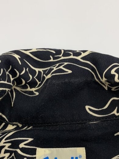 商品画像：半袖シャツ/XL/レーヨン/BLK/782-4123012 7