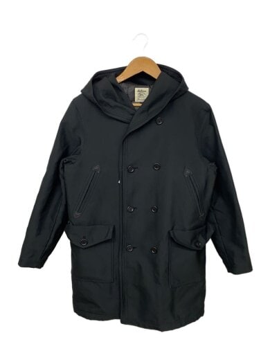 商品画像：コート/M/ポリエステル/BLK/無地 1