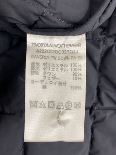 商品画像：キルティングジャケット/40/ポリエステル/BLK/無地/A222CIDCO0277OJ 4