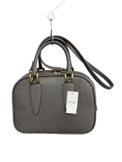 商品画像：ショルダーバッグ/レザー/GRY 1