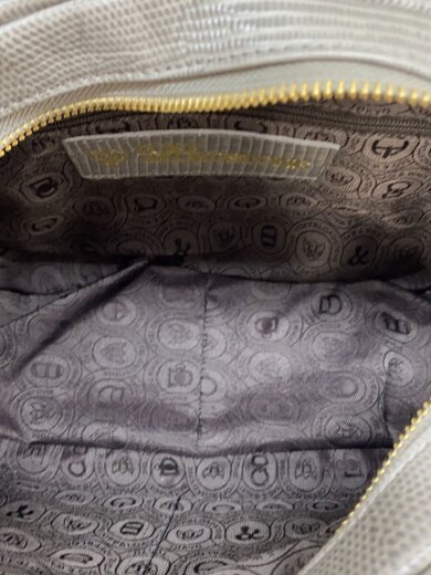 商品画像：ショルダーバッグ/レザー/GRY 6