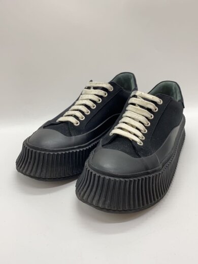 商品画像：ローカットスニーカー/39/BLK/キャンバス 2