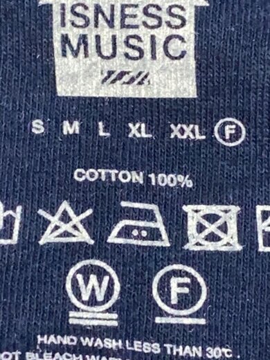 商品画像：Tシャツ/FREE/コットン/NVY 4