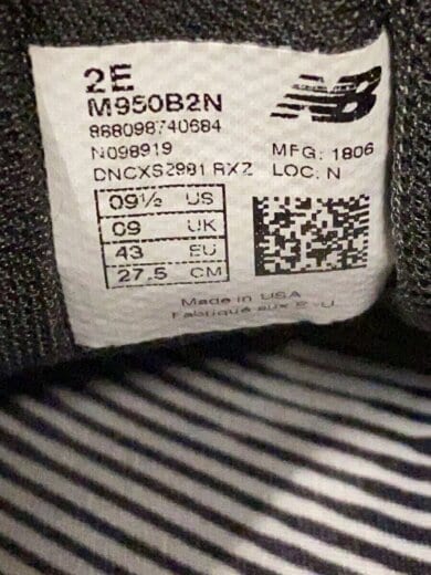 商品画像：M950/ブラック/27.5cm/BLK// 5