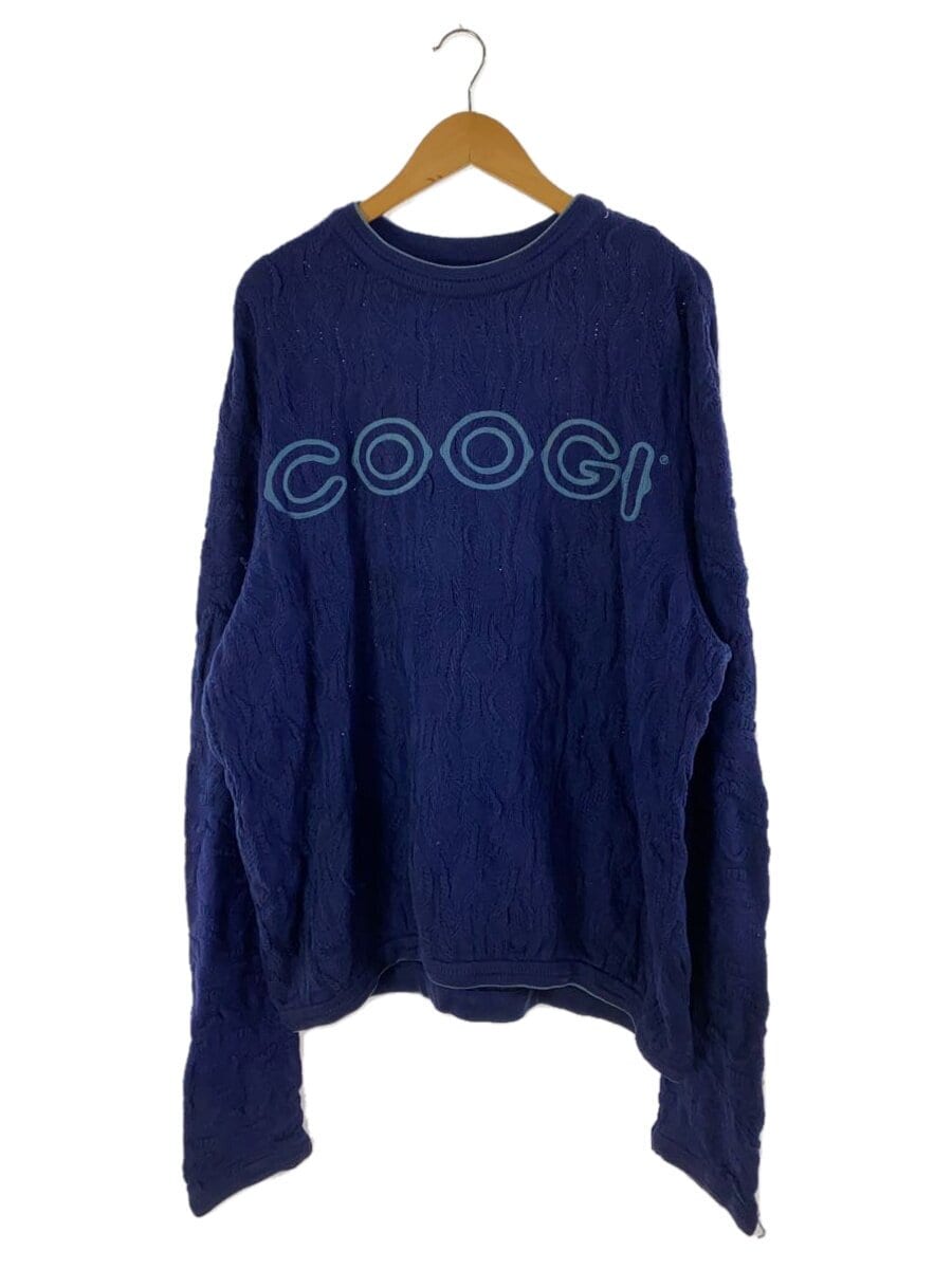 COOGI / ニット・セーター(薄手)/--/コットン/BLU/無地//