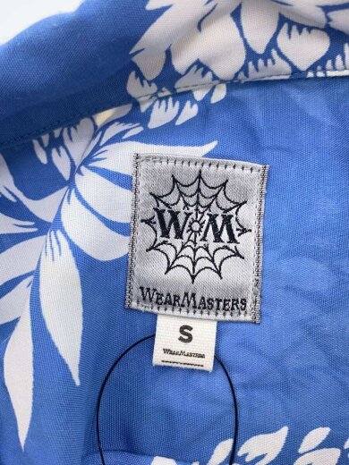 商品画像：半袖シャツ/S/レーヨン/BLU/総柄// 3