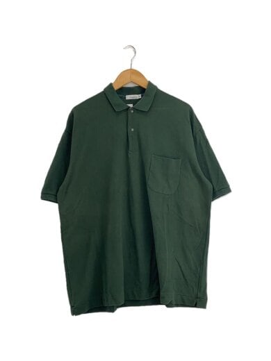 商品画像：S/S　POLO SHIRT/ポロシャツ/S/コットン/グリーン/無地/SUHS418// 1