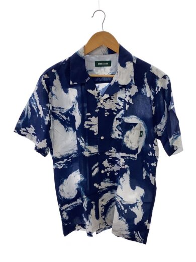 商品画像：半袖シャツ/M/--/ネイビー/総柄/WDS-0-CLC-24-Q3-SH-02// 1