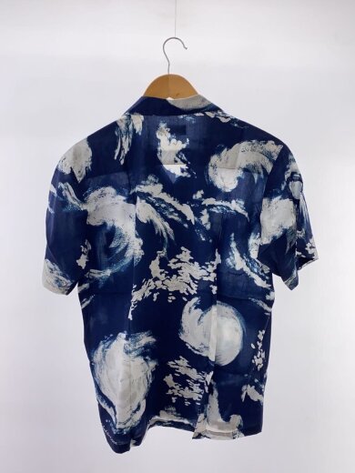 商品画像：半袖シャツ/M/--/ネイビー/総柄/WDS-0-CLC-24-Q3-SH-02// 2