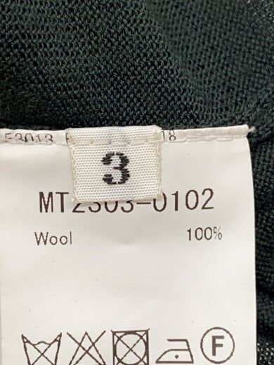 商品画像：ニット・セーター(薄手)/3/ウール/GRN/MT2303-0102 4