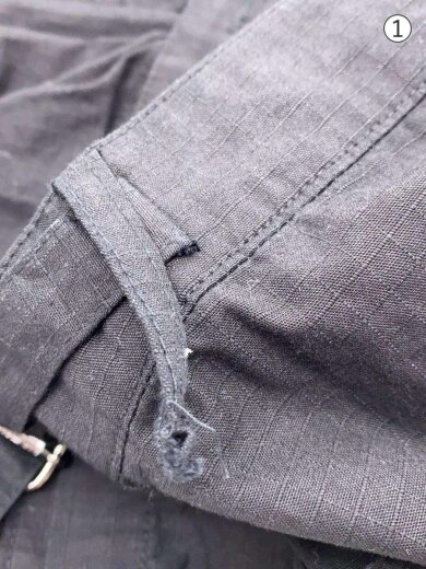 商品画像：カーゴパンツ/2/--/BLK 6