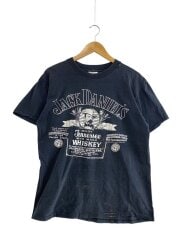 Tシャツ/XL/コットン/BLK