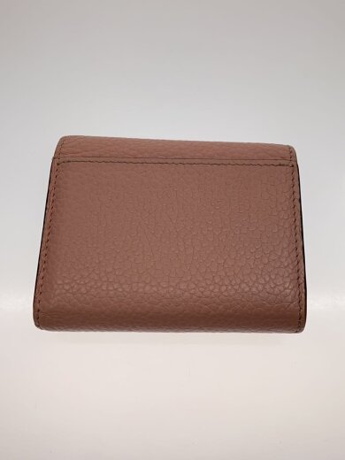 商品画像：3つ折り財布/レザー/PNK/レディース/M68588// 2