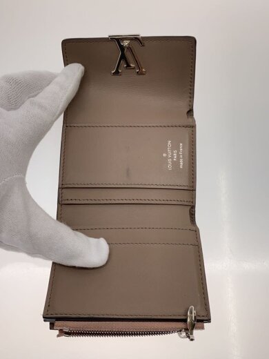 商品画像：3つ折り財布/レザー/PNK/レディース/M68588// 4