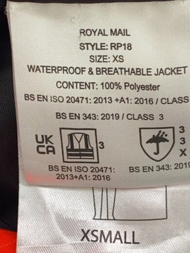 商品画像：ジャケット/XS/ポリエステル/RED 4