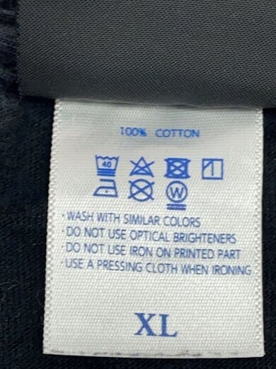 商品画像：Tシャツ/XL/コットン/BLK// 4