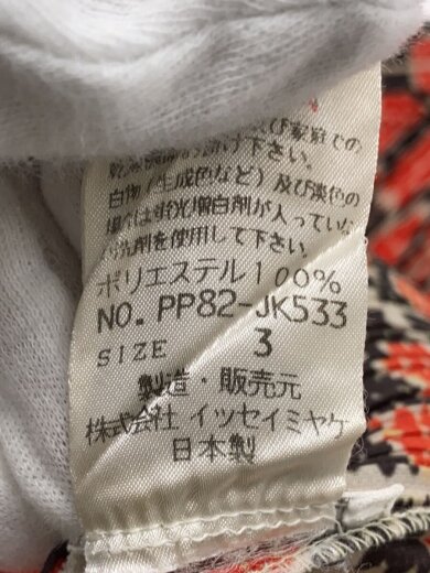 商品画像：カットソー/3/ポリエステル/RED/総柄/PP82-JK533 4