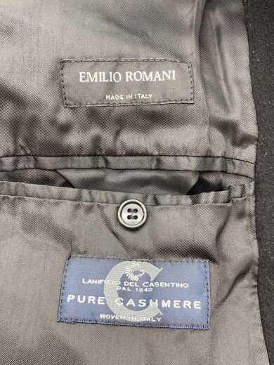 画像：その他ブランドEMILIO ROMANI/ITALY製/コート/カシミア/BLK//3